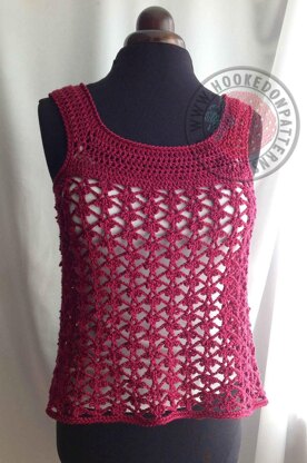 Adina 2 Way Vest Top Crochet pattern by Hooked on Patterns | Knitting ...