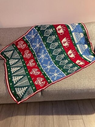 Cosy Christmas Blanket