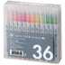 ZIG Kuretake ZIG Clean Color Real Brush Markers 36/Pkg - 478455