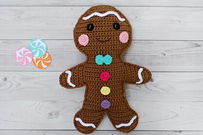 Gingerbread Boy Kawaii Cuddler®