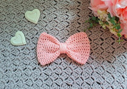 Crochet Feminine Bow Pattern