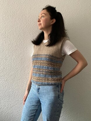 Floki Fair Isle Vest