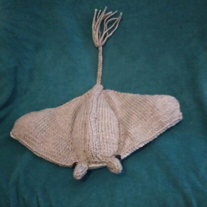 Stingray (Manta Ray) - knitting pattern