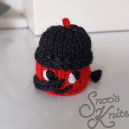 Henry Hoover Keyring Pattern Snoo's Knits