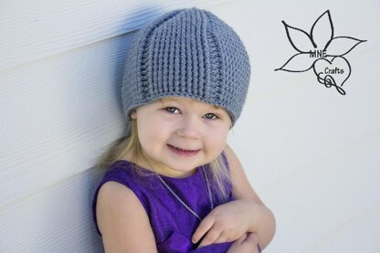 Reversible Star Crochet Beanie