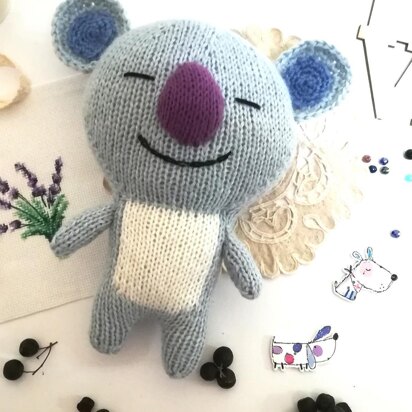 Knitted koala Koya