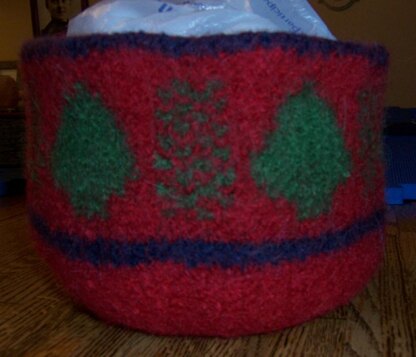Christmas Bowl (felted)