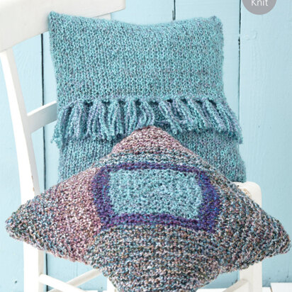 Cushions in Hayfield Ripple Super Chunky - 7200 - Downloadable PDF