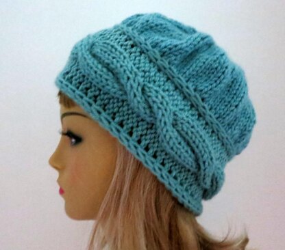Brianna - A Feminine Hat and Headband in One Pattern
