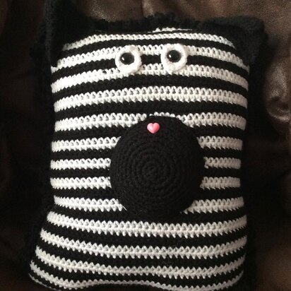 Zebra Pocket Pillow