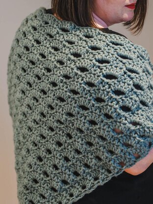 Shells Crochet Shawl