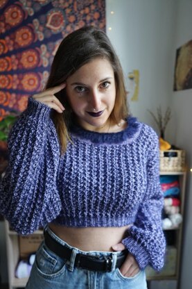 Grape Sweater