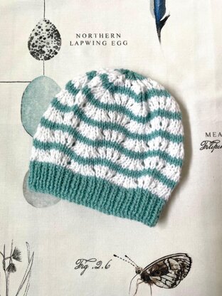 Sea foam beanie