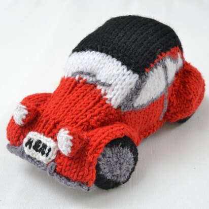 Henrietta 2CV - knitting pattern