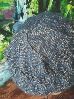 Fern Beret Knitting Pattern