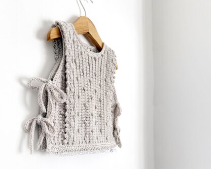 6-sizes – PICOTS Crochet Vest Pattern