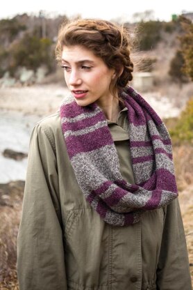 Janna Cowl in Berroco Ginkgo - 376-5 - Downloadable PDF