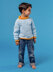 Snuggly Sweater - Free Jumper Knitting Pattern For Kids in Paintbox Yarns Chenille by Paintbox Yarns