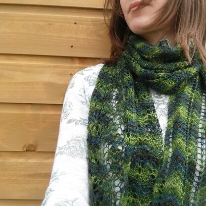 Thistle Lace Scarf