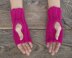 Knitted pattern Fuchsia Gloves