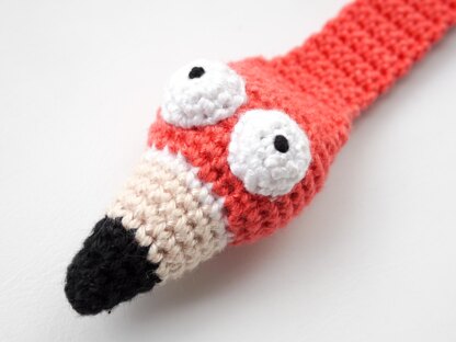 Flamingo Bookmark Crochet Pattern