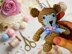 Crochet Bear Keychain Pdf + Video Tutorial