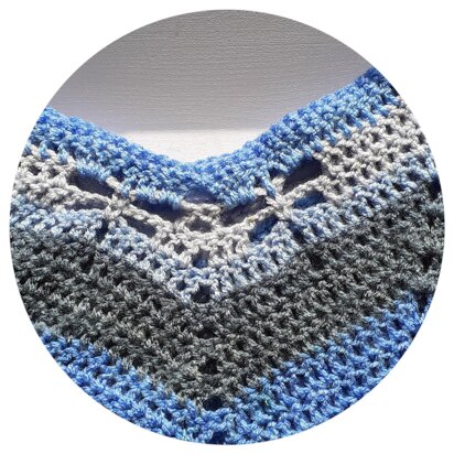 Earth Star Dragonfly 12 Point Star Baby Blanket