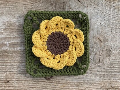 Sunflower Granny Square