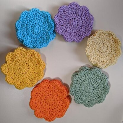 Flower Petal Face Scrubbies