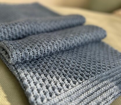 Cozy Cables Baby Blanket