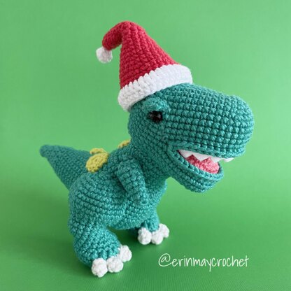 Henry's Santa Hat Amigurumi Crochet Pattern by erinmaycrochet