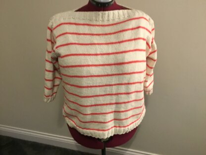 Striped summer top