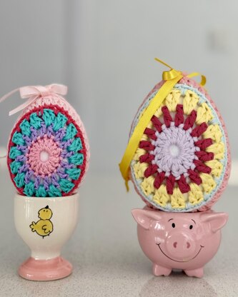 Daisy Crochet Egg