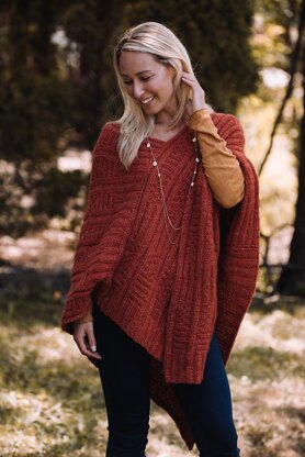 Harvest Poncho - I Like Knitting