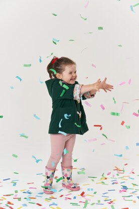 Poppy & Jazz Walnut Duffle Coat  - Paper Pattern, Size 18 months - 6 years