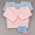 Mack Baby Jumper, 2 sizes 18" & 20" chest Baby Knitting Pattern