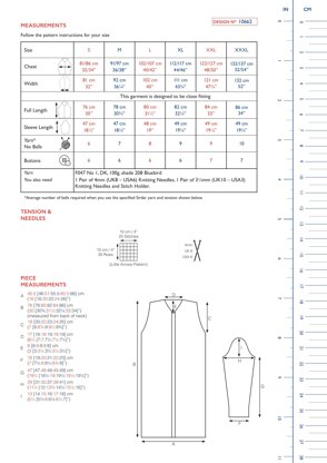Longline Collared Cardi in Sirdar No.1 - 10662 - Downloadable PDF
