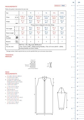 Longline Collared Cardi in Sirdar No.1 - 10662 - Downloadable PDF