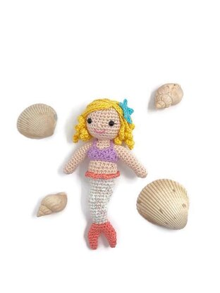 Cordelia Mermaid Doll Amigurumi