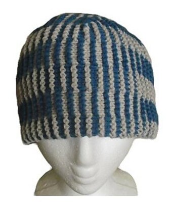 Double Stripes Illusion Knit Hat Pattern: knitting Pattern (Knit Hat  Pattern Books and Crochet Hat Pattern Books) See more