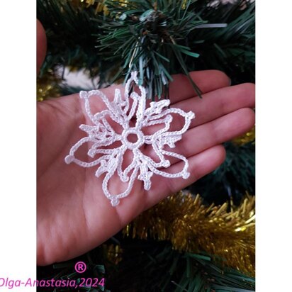 Crochet snowflake 29