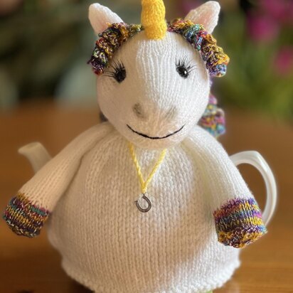 Rainbow Unicorn Tea Cosy