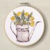 DMC Sunshine Flowers Watering Can - Medium Cross Stitch Kit