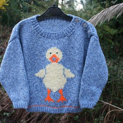 Daphne Duck Sweater for Children