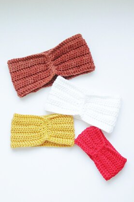 Turban Style Crochet Headband