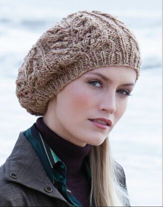 Lily Pond Beret in Tahki Yarns Donegal Tweed