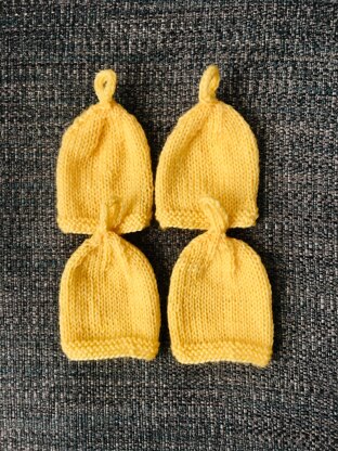 Micro-Preemie Baby Beanies