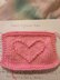 Cute Heart Engraved Patch Baby Blanket Pattern