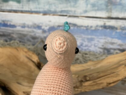 Yoyo the Seahorse Amigurumi