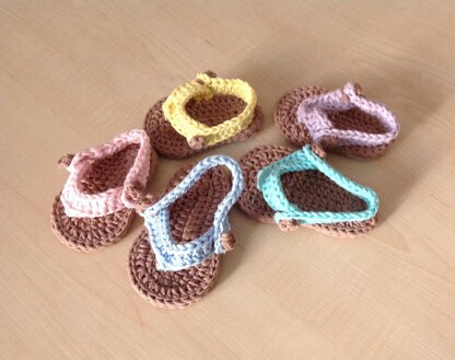 Baby Sandals u0026 Headband Set N 201 Crochet pattern by Turquoise Pattern |  LoveCrafts